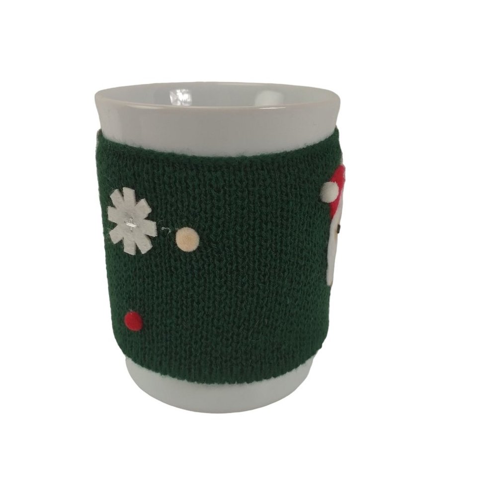 Threshold Coffee Mug W/Buttoned Christmas Sweater 13oz. Cup - Picture 2 of 6